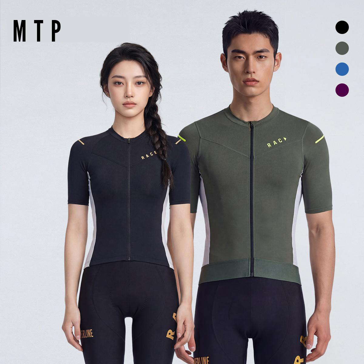 「春夏新款-云澜男女款」公路车骑行服夏短袖云感丝透气轻薄防晒