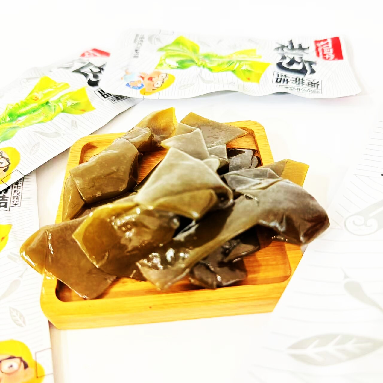 丁丁同学椒麻老卤海带结112克装即食肉厚爽脆解馋海味零食下饭菜