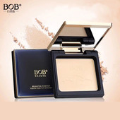 BOB定妆粉饼持久控油防水干粉遮瑕修容粉底干湿两用散粉女