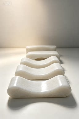 天然玉石枕头提神醒脑降压助睡眠颈椎玉枕养生汗蒸洗浴玉石枕头