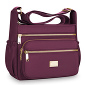 帆布妈妈包女包大容量尼龙布斜挎包牛津布单肩包女士包包新款 休闲