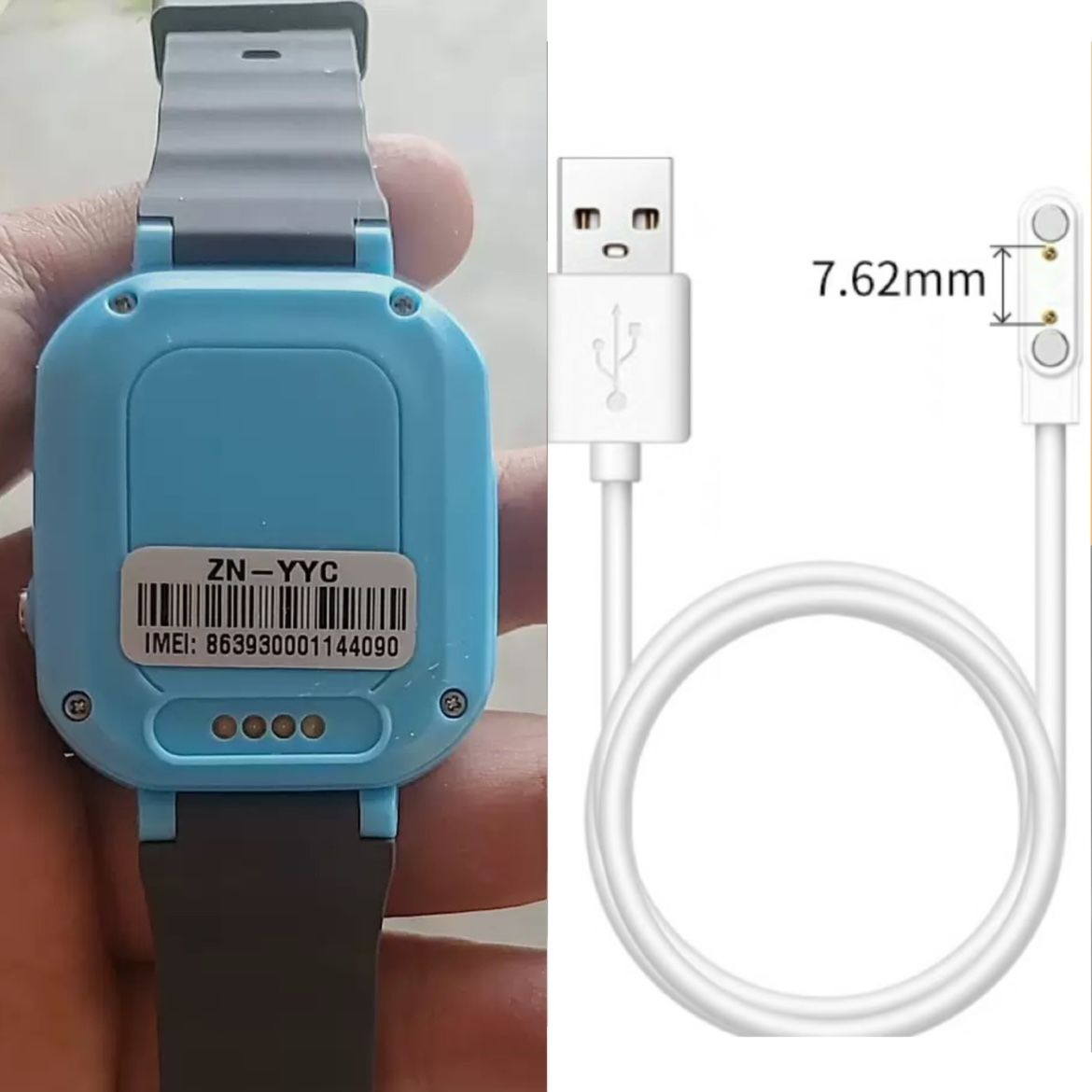 适用联想金立好记星小霸王儿童电话手表磁吸式充电器线数据电源线