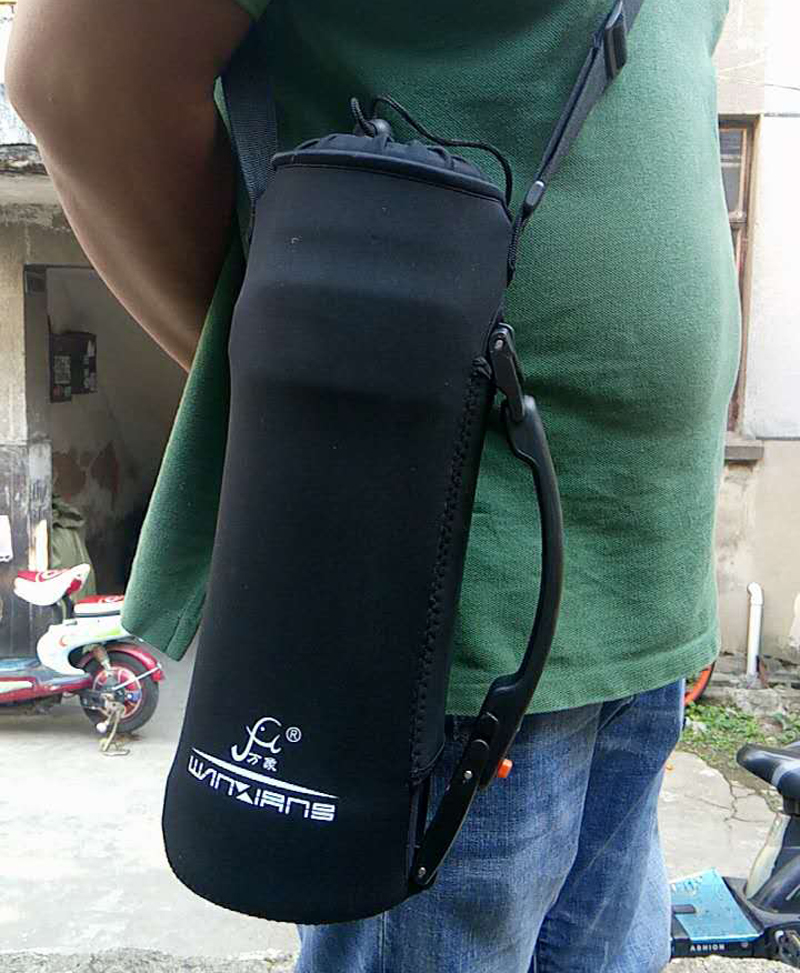 万象象印保温杯壶套2l防摔水杯袋