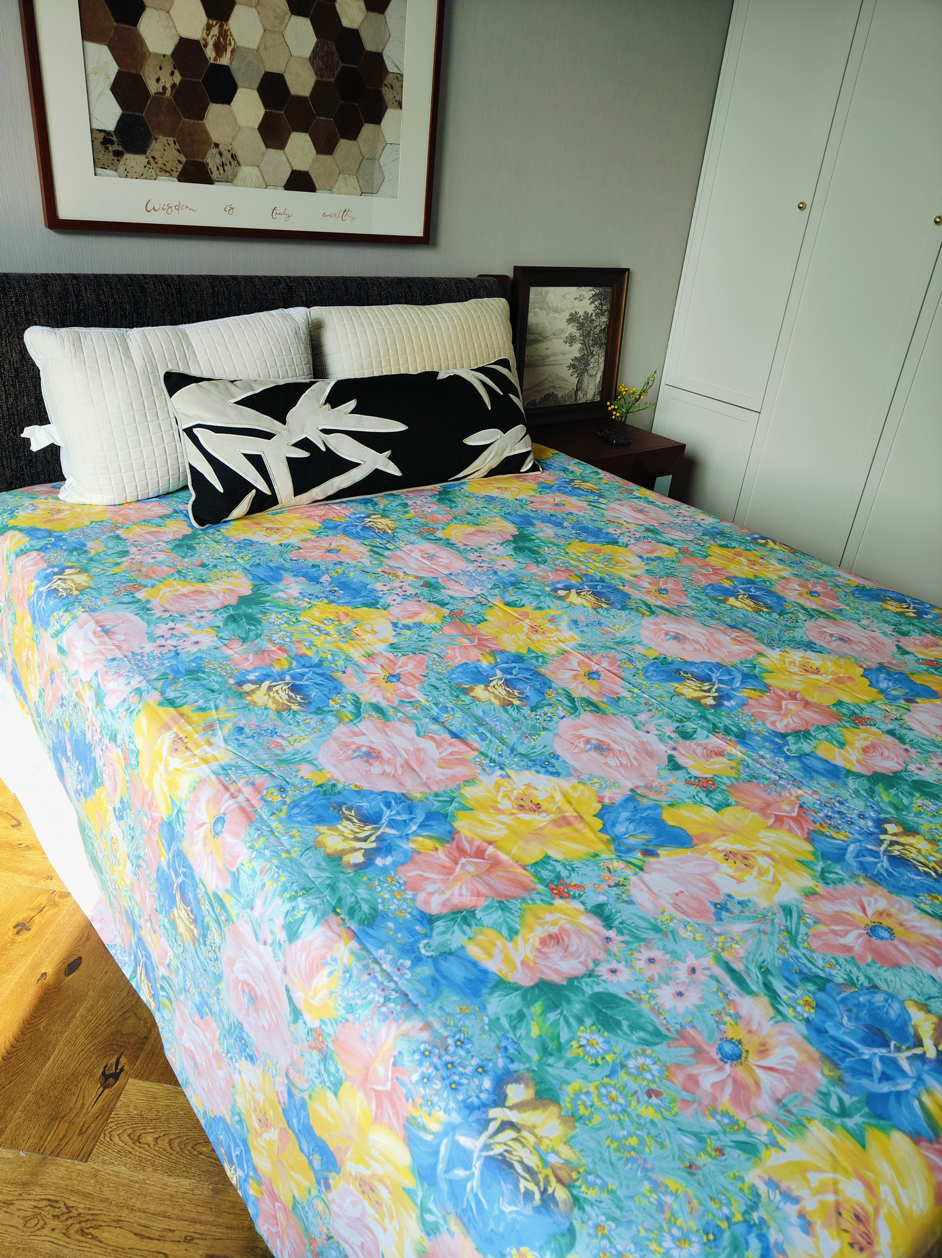 外贸出口纯棉加厚斜纹双人床单全棉百搭大气款四季通用全棉纱布