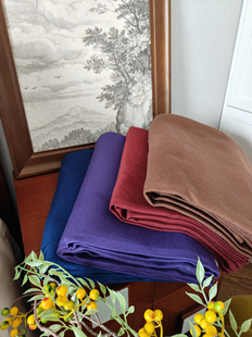 外贸出口加厚纯棉纯色单人床单全棉厚实多用毯子柔软加厚床尾盖毯