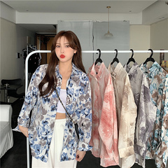 Real price Korean loose Hong Kong style fashionable sunscreen shirt