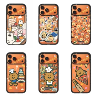 pro防摔保护壳卡通13p卡通保护套12 CASE小狗三分王适用于苹果17promax星宇橙手机壳春喜猫iPhone17