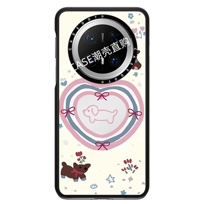 CASE爱心腊肠狗适用于华为mate70