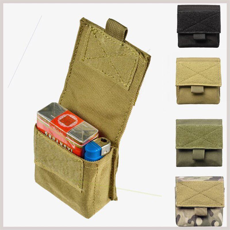 战术MOLLE收纳挂包烟盒打火机包附件包杂物包EDC小工具腰包耳机包