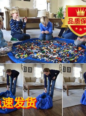 兼容乐高收纳神器袋束口抽