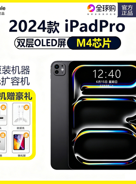 Apple/苹果 11 英寸 iPad Pro 2024款学生专用游戏国补贴平板电脑