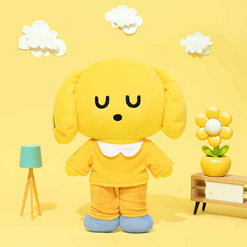 黄油小狗毛绒公仔二代玩偶可爱创意玩具男女情侣卡通摆件生日礼物,玩具/童车/益智/积木/模型,毛绒/玩偶/公仔/布艺类玩具,淘宝优惠券,粉丝福利购,淘宝优惠卷