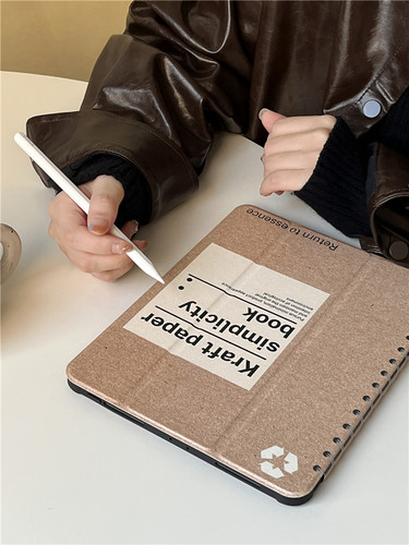 复古英文适用于ipad亚克力保护套