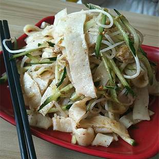 徐州睢宁特产家乡味擀面皮凉皮真空包装拍6袋包邮浙江沪皖