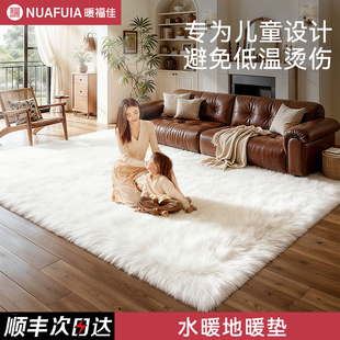 2025新款水暖电热加热非石墨烯客厅家用地垫地毯地暖垫官方旗舰店