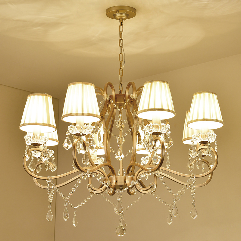 美式乡村艺术吊灯欧式地中海法式田园客厅灯卧室餐厅创意水晶吊灯,家装灯饰光源,客厅吊灯,淘宝优惠券,粉丝福利购,淘宝优惠卷