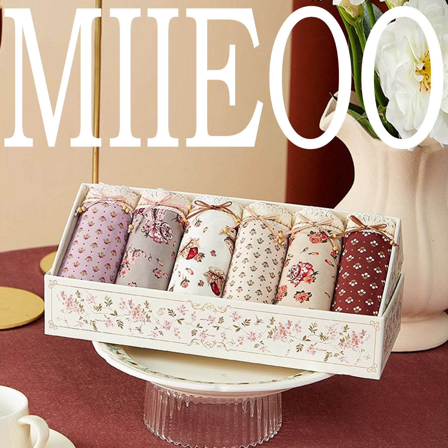 秘语内裤女新款抗菌无痕蕾丝花边碎花中腰轻薄性感高开叉三角短裤,女士内衣/男士内衣/家居服,女三角裤,淘宝优惠券,粉丝福利购,淘宝优惠卷