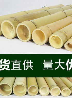 竹子竹竿棍围栏装饰吊顶造景隔断背景挡墙装修材料院墙架子支撑杆