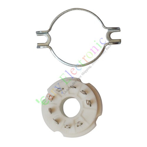 大九脚电子管座 镀银脚9脚管座GZC9-2搭棚用PL504 EL519 6P12P等