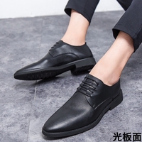 休閑皮鞋男生潮流韓版青年商務(wù)