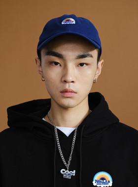 【张峻豪同款】NSS LAB 2021原创潮流国潮彩虹刺绣棒球帽情侣款帽