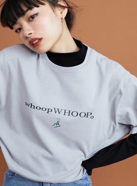 NSS LAB 2021 SS原创国潮小手印花圆领T恤宽松休闲情侣款灰色短袖