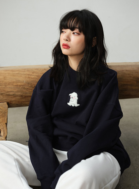 【NSSLAB】重磅毛圈毛巾绣街头潮牌国潮宽松休闲情侣款套头卫衣