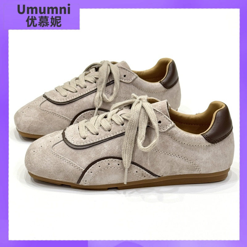 umumni优慕妮拼色阿甘德训鞋女