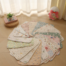 兔子脚垫狗窝猫笼垫兔兔止滑垫宠物地垫全棉仓鼠垫可折叠四季 通用