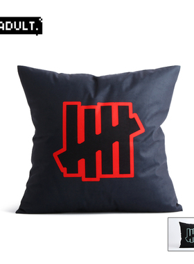 潮牌恶搞办公室床头沙发毛绒抱枕 ins简约汽车靠枕背方靠垫套车饰