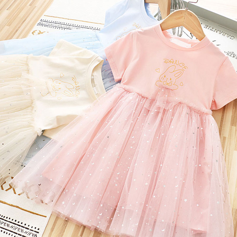 女童纱裙夏季公主裙小女孩连衣裙