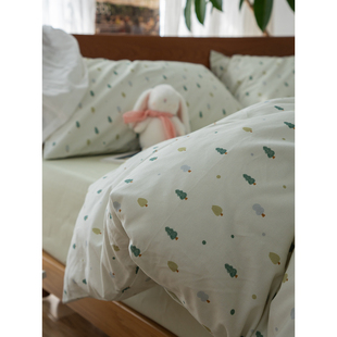 秋冬加厚纯棉磨毛被套单件180x200单双人150x200全棉被罩150x210