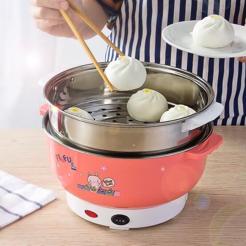 蒸蛋器家用小型不锈钢宿舍大号煎蛋电蒸锅神器蒸鸡蛋羹不粘锅煮蛋图片
