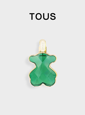 美国直邮Tous桃丝熊挚爱小熊银色版绿色版LoveMe女士浓香水花香调