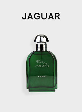 美国直邮Jaguar捷豹经典同名红色绿色金色男士淡香水100ml 芳香调