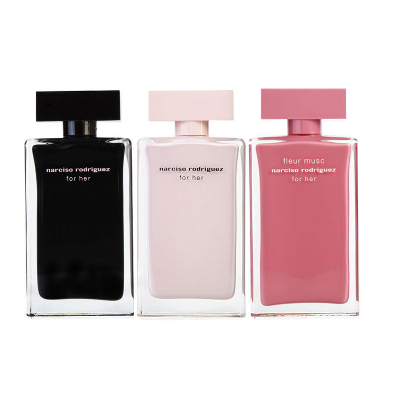 narciso rodriguez纳茜素香水for her同名玫瑰麝香女士浓香水持久