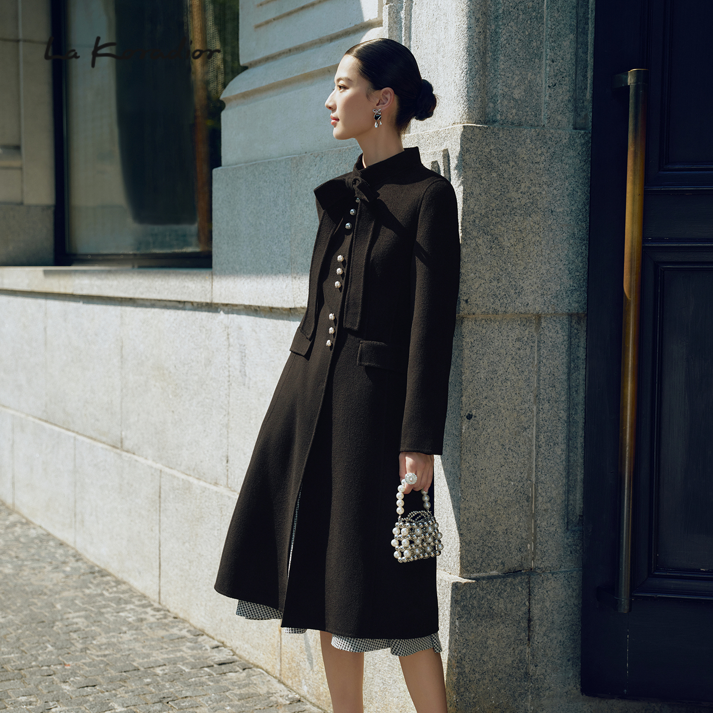 【羊毛】La Koradior拉珂蒂商场同款冬季新款法式奢雅呢子大衣女