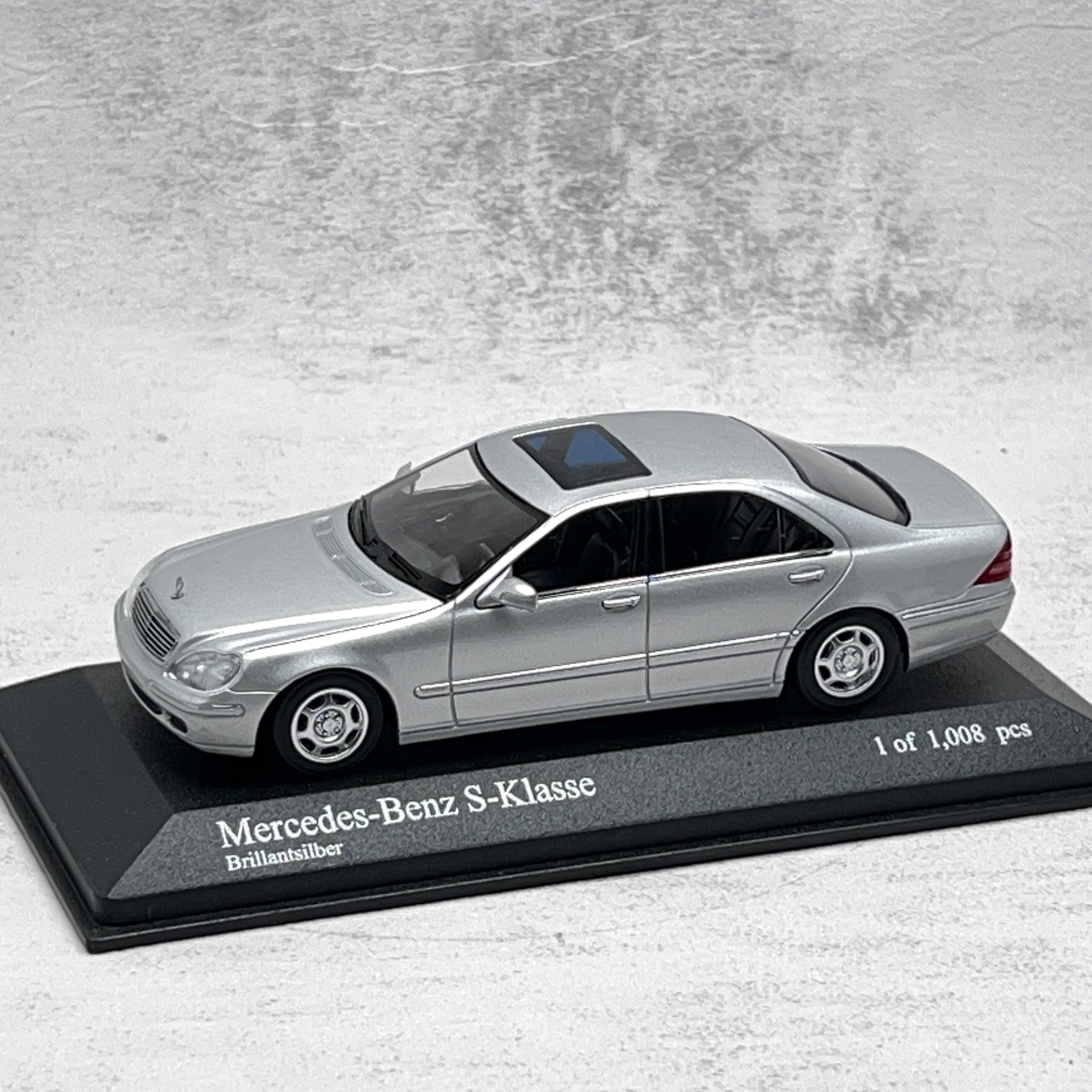 迷你切Minichamps 1/43 奔驰S级W220合金车模