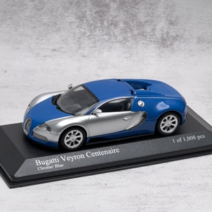 迷你切Minichamps 1/43布加迪Bugatti威龙合金车模
