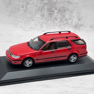 迷你切Minichamps 1/43 萨博 9-5 Break合金车模