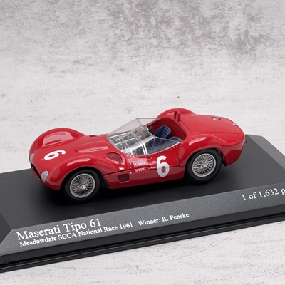 迷你切Minichamps 1/43 玛莎拉蒂 Tipo 61 合金车模