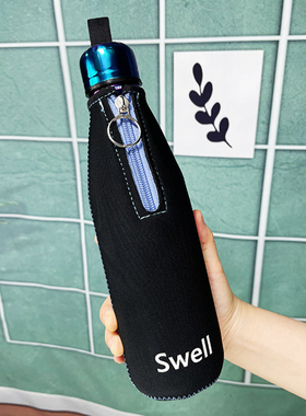swell保温杯通用杯套手提袋保温瓶保护套防摔防烫水杯套便携简约
