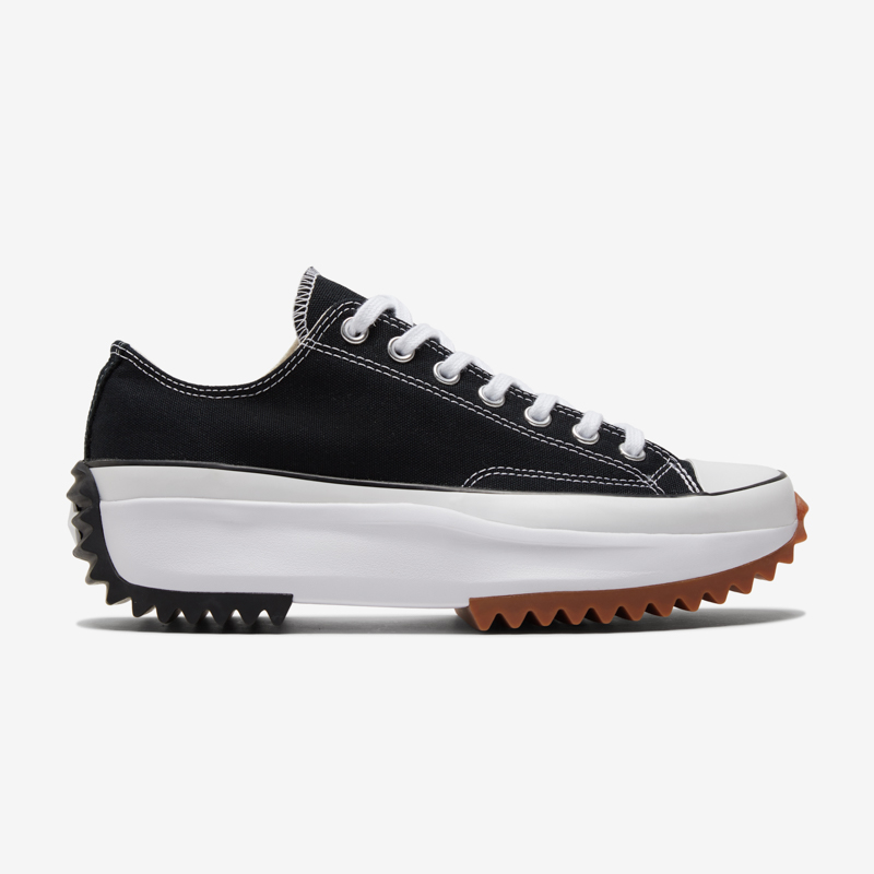 CONVERSE匡威RUN STAR HIKE低帮帆布流星厚底鞋黑色廊坊仓168816C