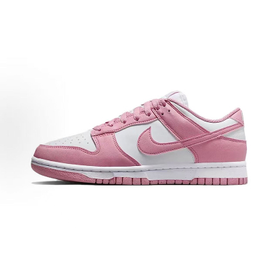 Nike耐克DUNK女鞋低帮板鞋粉白