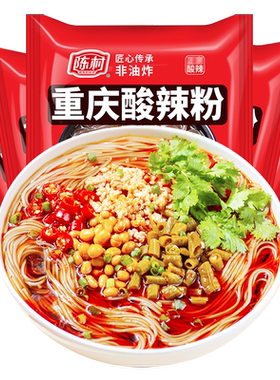 陈村重庆酸辣粉非油炸面饼袋装