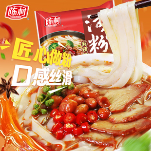 陈村河粉非油炸面饼酸辣味红烧排骨麻辣味速食方便面泡面袋装整箱