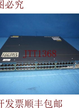 原装供应3560-X C3KX-NM-1G TNY-WS3750X-3560X 48 端口交换机
