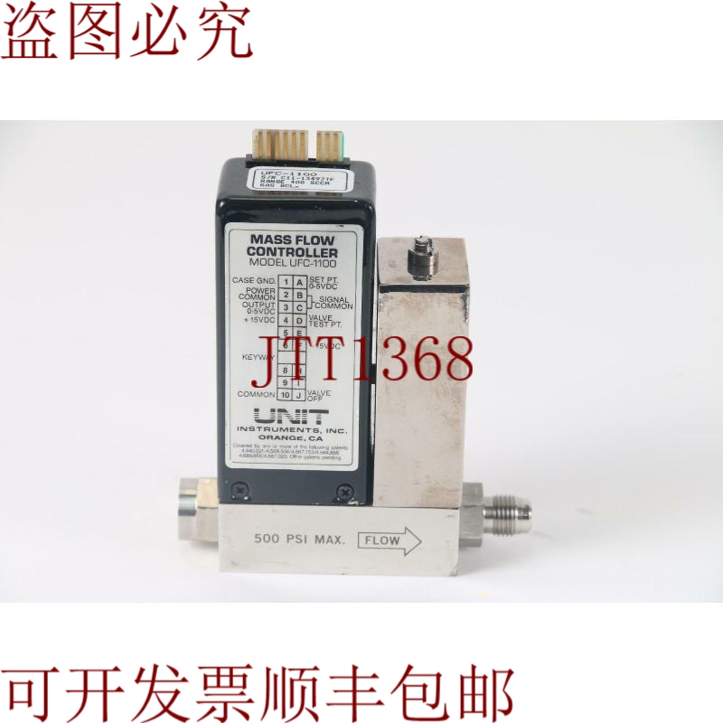 原装供应单元 UFC-1100 仪器气体:BCL3 400 Sccm 质量流量控制器