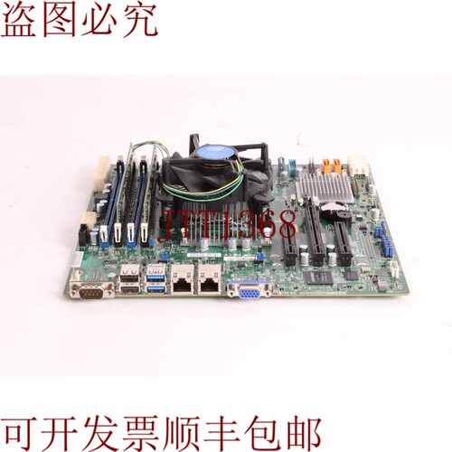 原装供应Supermicro X11SSL Micro-ATX i5-6600 @3.30GHz / 4GB P