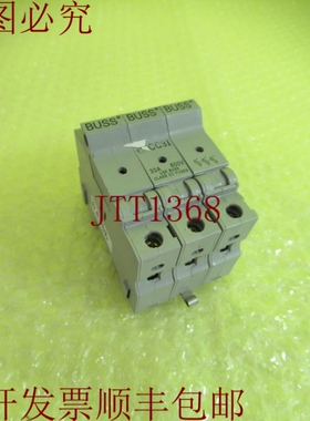 原装供应BUSSMANN CHCC3I 熔断器支架 30A 600V _  1392